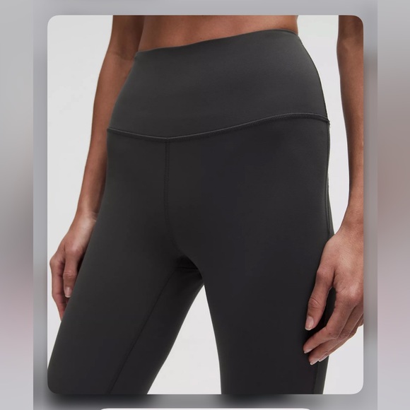 Lululemon Graphite Gray Flared Leggings - Picture 4 of 6